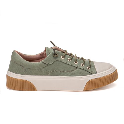 Tênis Feminino Casual em Lona Brida Monopolio Gree... - MONOPÓLIO SHOES 