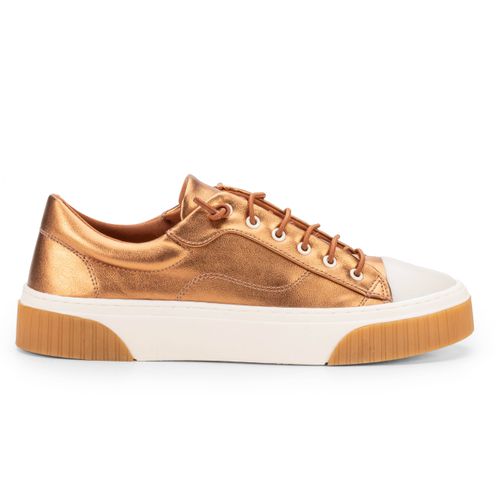 Tênis Feminino Casual Brida Monopólio Metalizado B... - MONOPÓLIO SHOES 