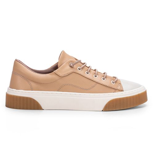 Tênis Feminino Casual Brida Monopólio Amêndoa - 27... - MONOPÓLIO SHOES 