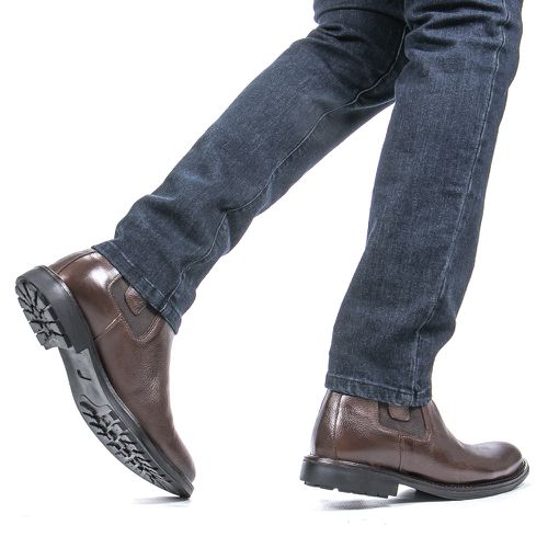 Bota Masculina Faway Chelsea Bull Café - CHBC-200 - Faway - Handmade Shoes