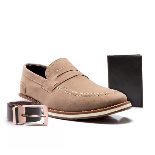 KIT SAPATO DERBY MASCULINO FRANSHOES CAMURÇA RATO ... - FRANSHOES