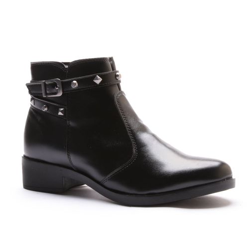 Bota Feminina Franshoes Melissa com Spike e Fivela... - FRANSHOES