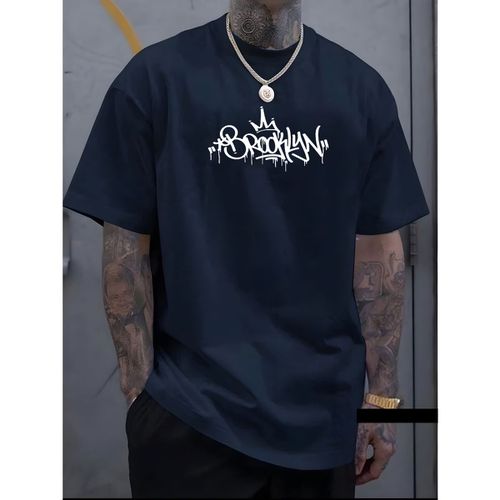 Camiseta Masculina Franshoes Casual 100% Algodão B... - FRANSHOES