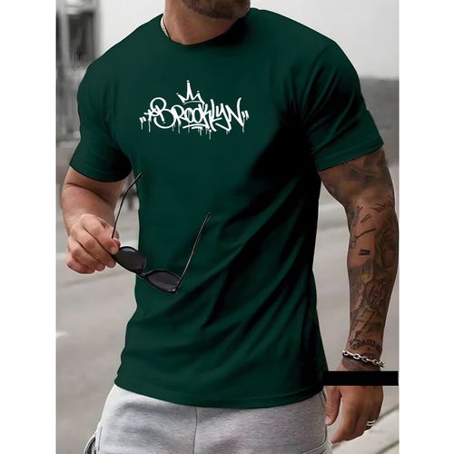 Camiseta Masculina Franshoes Casual 100% Algodão B... - FRANSHOES