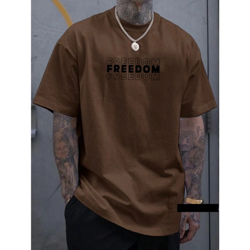 Camiseta Masculina Franshoes Casual 100% Algodão F... - FRANSHOES