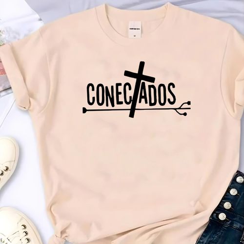 T- Shirt Feminina Franshoes 100% Algodão Camiseta ... - FRANSHOES