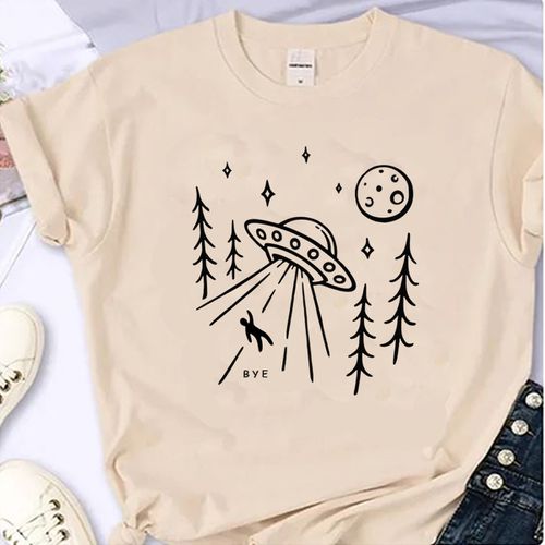 T-T- Shirt Feminina Franshoes 100% Algodão Camiset... - FRANSHOES