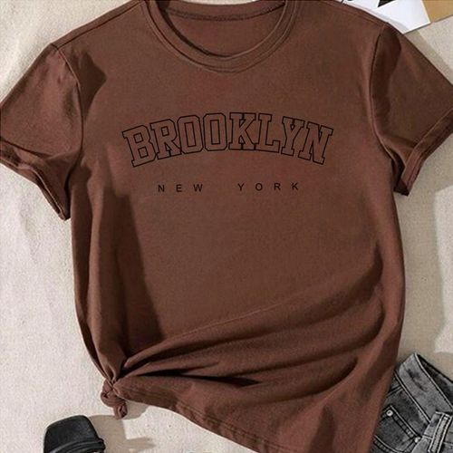 T- Shirt Feminina Franshoes 100% Algodão Camiseta ... - FRANSHOES