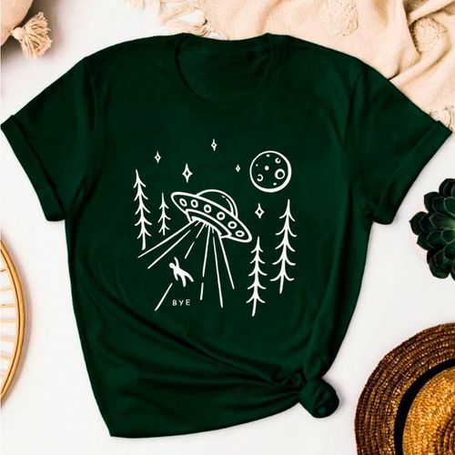 T- Shirt Feminina Franshoes 100% Algodão Camiseta ... - FRANSHOES