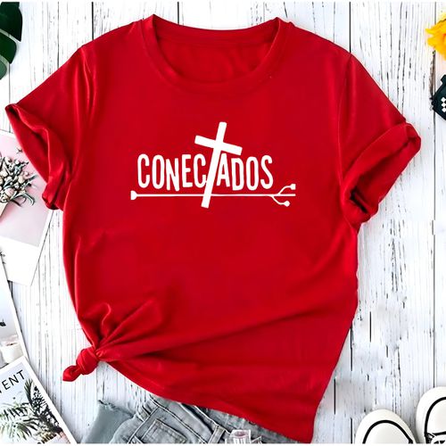 T- Shirt Feminina Franshoes 100% Algodão Camiseta ... - FRANSHOES