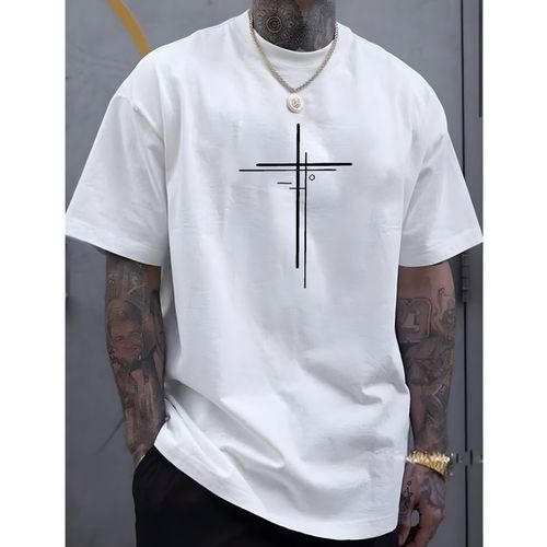 Camiseta Masculina Franshoes Casual 100% Algodão C... - FRANSHOES