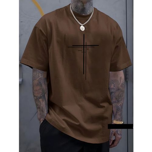 Camiseta Masculina Franshoes Casual 100% Algodão C... - FRANSHOES