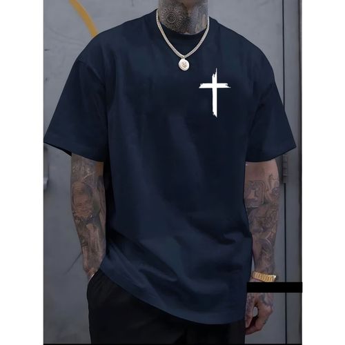 Camiseta Masculina Franshoes Casual 100% Algodão C... - FRANSHOES