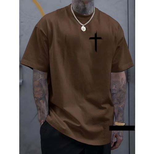 Camiseta Masculina Franshoes Casual 100% Algodão C... - FRANSHOES