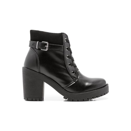 Coturno Feminino Valentina com Fechamento Lateral ... - FRANSHOES