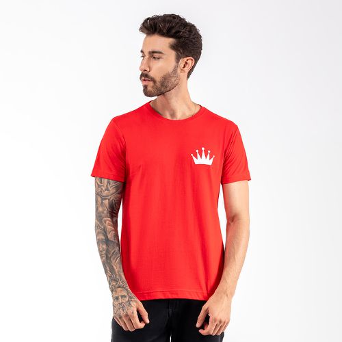 Camiseta Masculina Franshoes Casual 100% Algodão C... - FRANSHOES