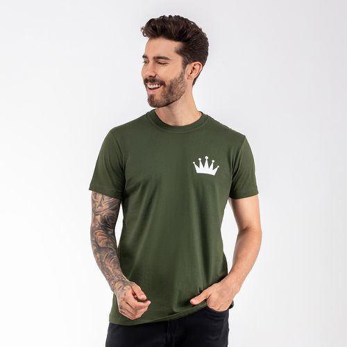 Camiseta Masculina Franshoes Casual 100% Algodão C... - FRANSHOES