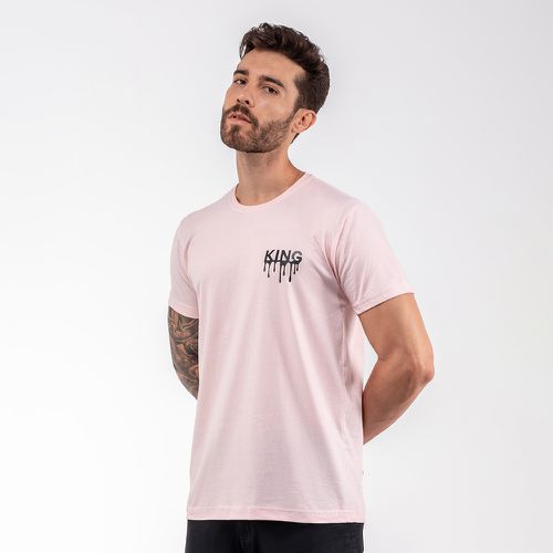 Camiseta Masculina Franshoes Casual 100% Algodão G... - FRANSHOES