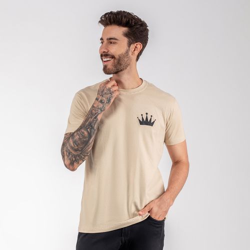 Camiseta Masculina Franshoes Casual 100% Algodão C... - FRANSHOES
