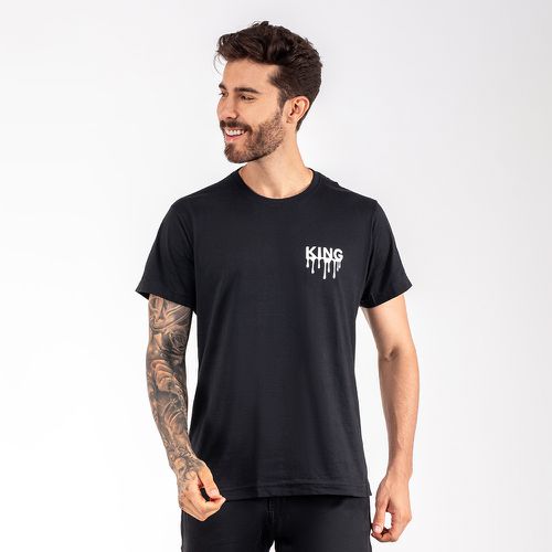 Camiseta Masculina Franshoes Casual 100% Algodão G... - FRANSHOES