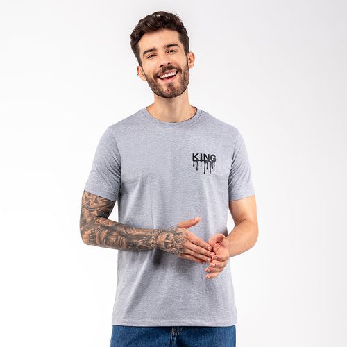 Camiseta Masculina Franshoes Casual 100% Algodão G... - FRANSHOES