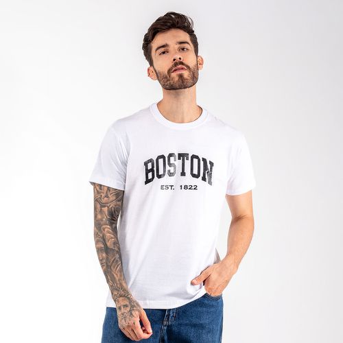 Camiseta Masculina Franshoes Casual 100% Algodão B... - FRANSHOES
