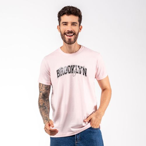 Camiseta Masculina Franshoes Casual 100% Algodão B... - FRANSHOES