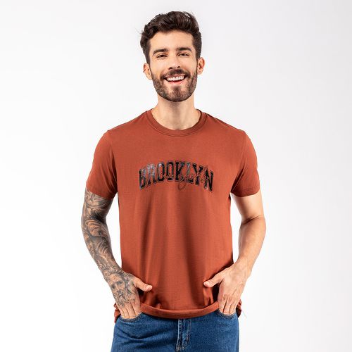 Camiseta Masculina Franshoes Casual 100% Algodão B... - FRANSHOES