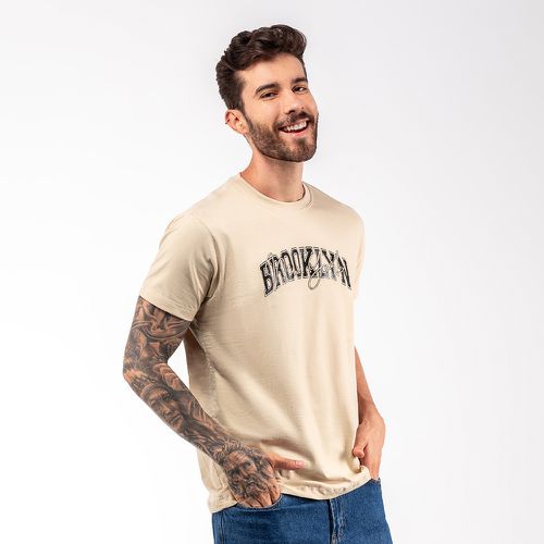 Camiseta Masculina Franshoes Casual 100% Algodão B... - FRANSHOES