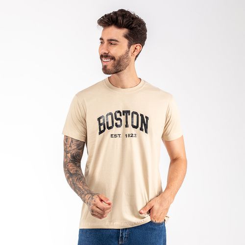 Camiseta Masculina Franshoes Casual 100% Algodão B... - FRANSHOES