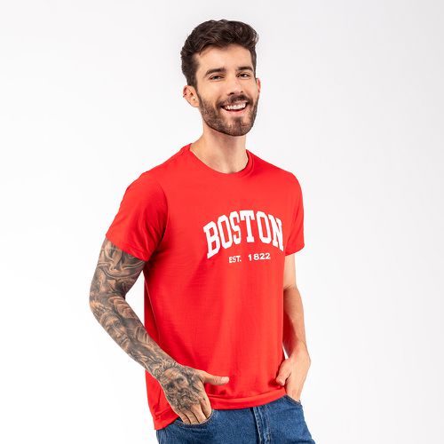 Camiseta Masculina Franshoes Casual 100% Algodão B... - FRANSHOES