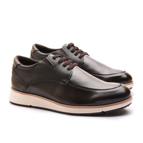 Sapatênis Casual Masculino Taurus Franshoes de Elá... - FRANSHOES