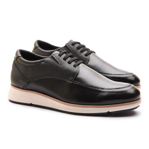 Sapatênis Casual Masculino Taurus Franshoes de Elá... - FRANSHOES