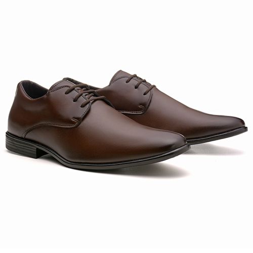 Sapato Londres Vill com Atacador - Capuccino - FRANSHOES