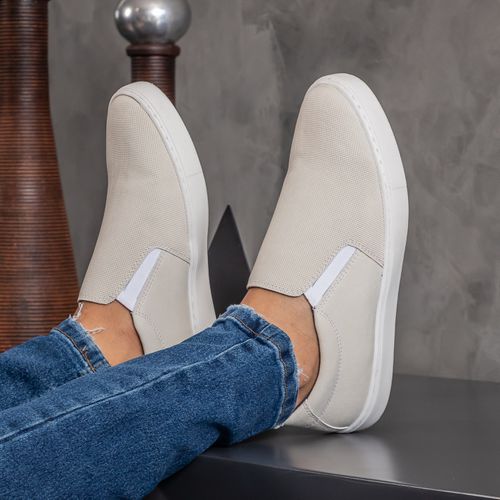 Sapatenis Masculino Slip on Franshoes Calce Facil ... - FRANSHOES