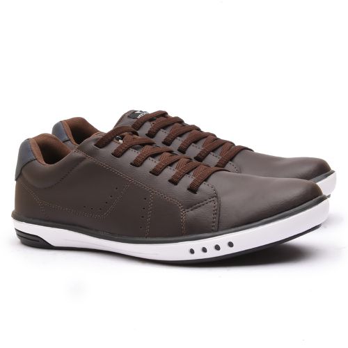 Sapatenis Masculino Casual Calce Facil Franshoes C... - FRANSHOES