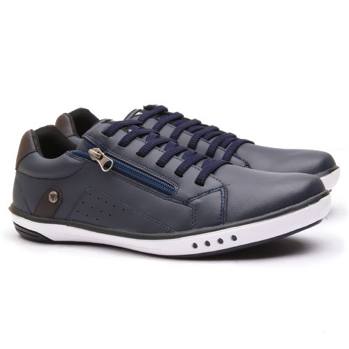 Sapatenis Casual Masculino Franshoes Calce Facil M... - FRANSHOES