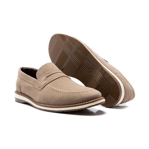 Sapato Derby Opus Camurça com Gravata - Rato - FRANSHOES