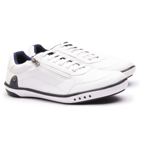 Sapatenis Casual Masculino Calce Facil Franshoes C... - FRANSHOES