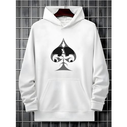 Moletom Franshoes Casual Espada Branco - FRANSHOES