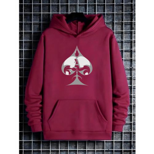 Moletom Franshoes Casual Espada Vermelho - FRANSHOES