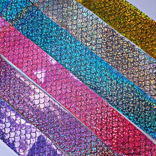 Fita Lonita Escamas Holográfica (40mm) - VENDINHA LINA