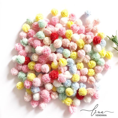 Pompom de Malha 10mm - VENDINHA LINA