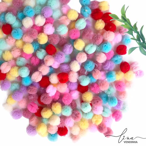 Pompom de Tule - VENDINHA LINA