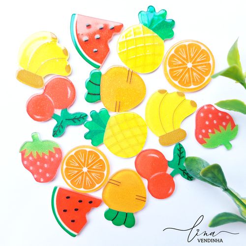 Mini Frutinhas 2,5cm (7Uni.) - VENDINHA LINA