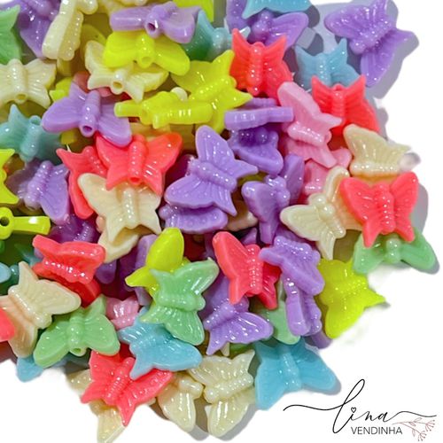 Contas Borboletas Candy - VENDINHA LINA