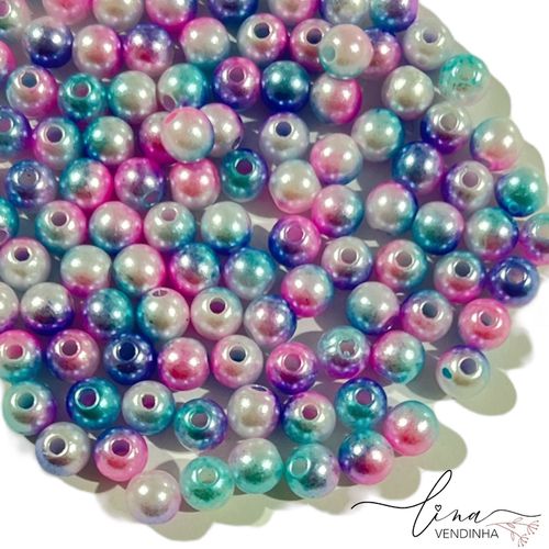 Contas Mesclado (6MM) - VENDINHA LINA