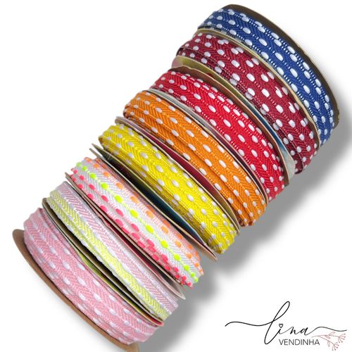  Fita Pespontada Sinimbu (10MM) - VENDINHA LINA