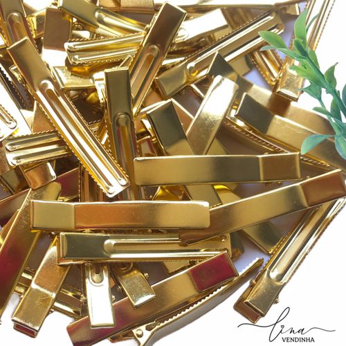 Bico de Pato Dourado 5 e 6cm (20 unidades) - VENDINHA LINA