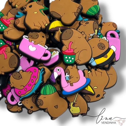 Kit Capivara Embor. (5Uni.) - VENDINHA LINA